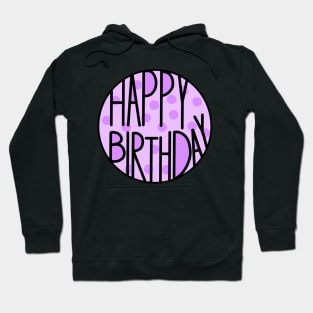 Happy Birthday To An Amazing Person , Pastel Purple Color Hoodie